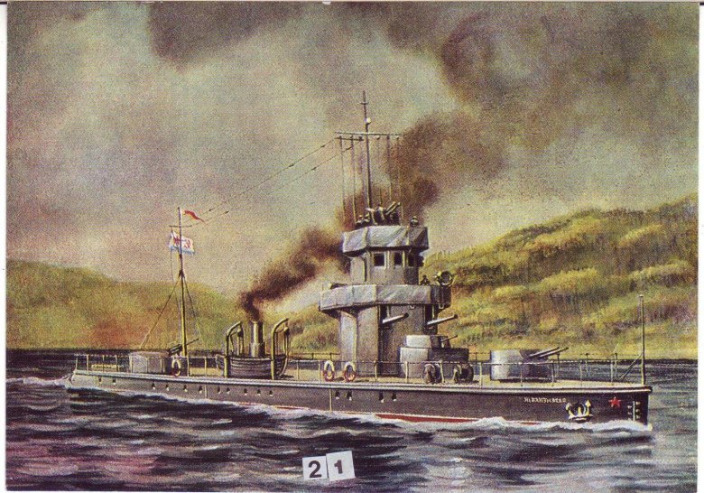 Речной монитор железняков