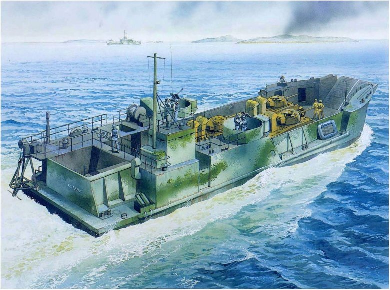 Американские десантные корабли второй мировой войны