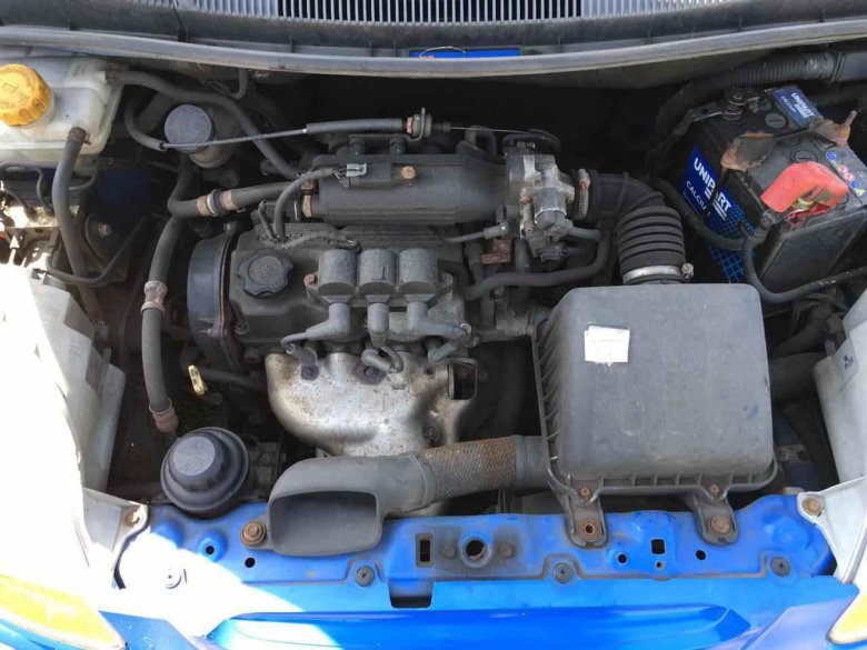 Двигатель шевроле спарк 0.8