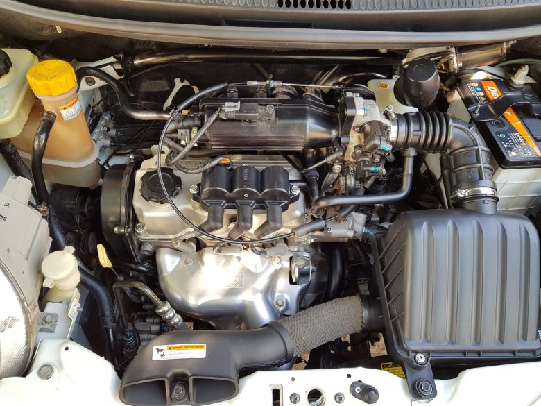 Матиз двигатель