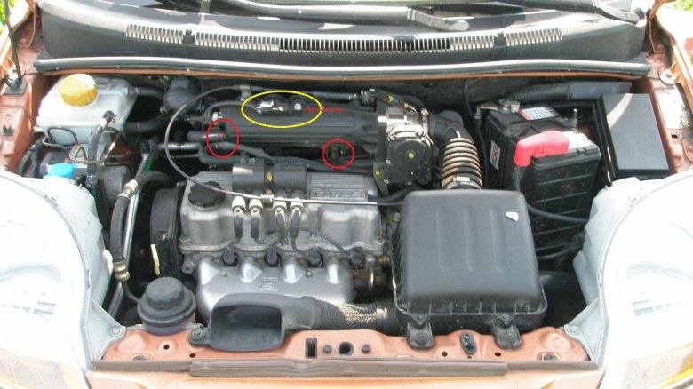 Датчик абсолютного давления daewoo matiz