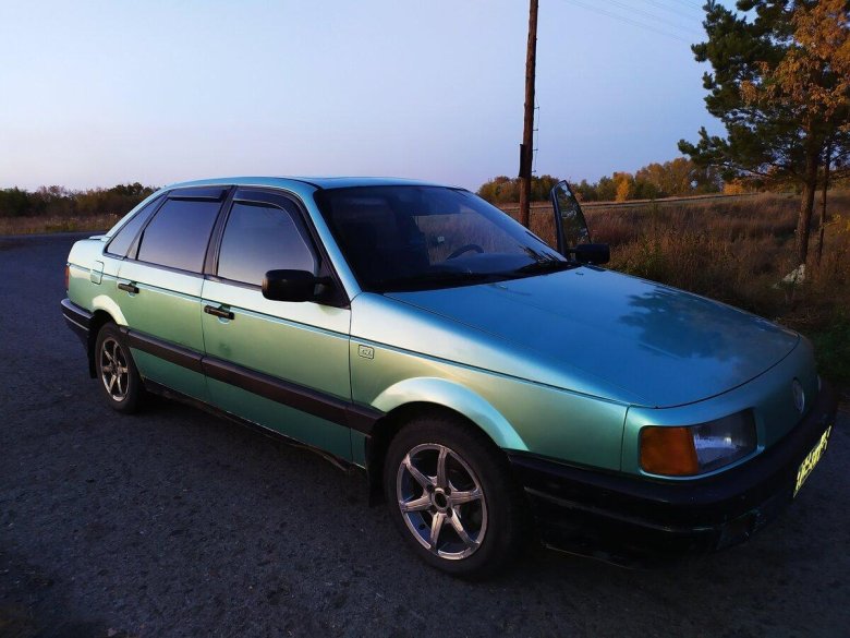 Фольксваген пассат б3 зеленый