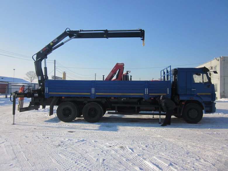 Камаз 65117 с кму