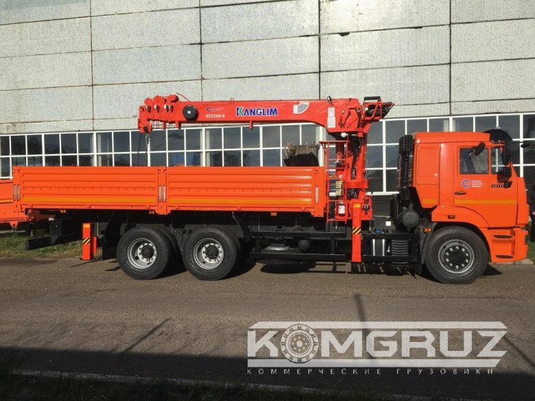 Камаз 65115 бортовой с кму