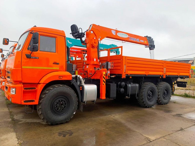 Камаз 43118-50 с кму