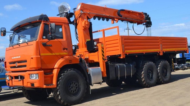 Камаз 43118 с кму