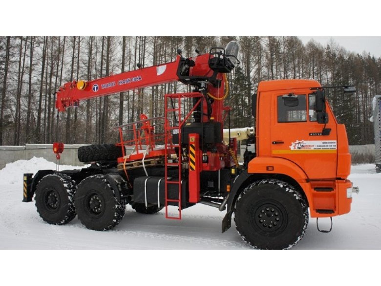 Камаз 43118 с кму