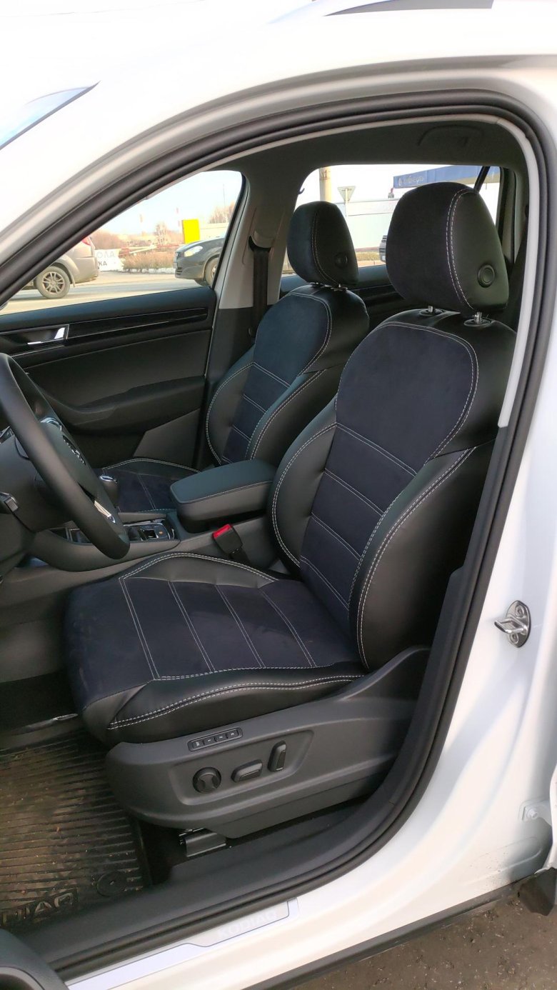 Автомобильные чехлы на сиденья для шкода кодиак 1