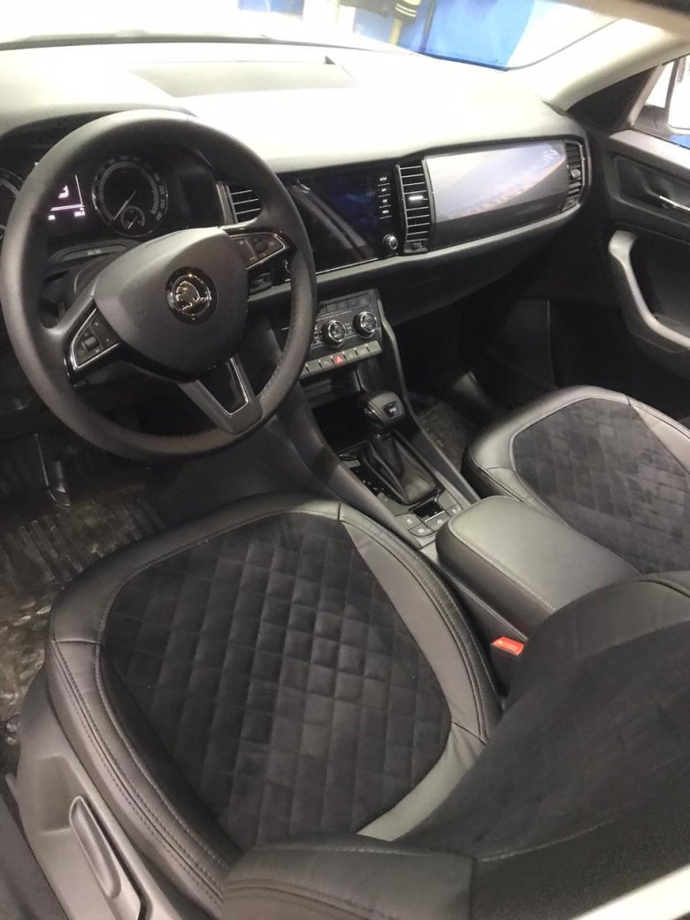 Чехлы автопилот шкода кодиак