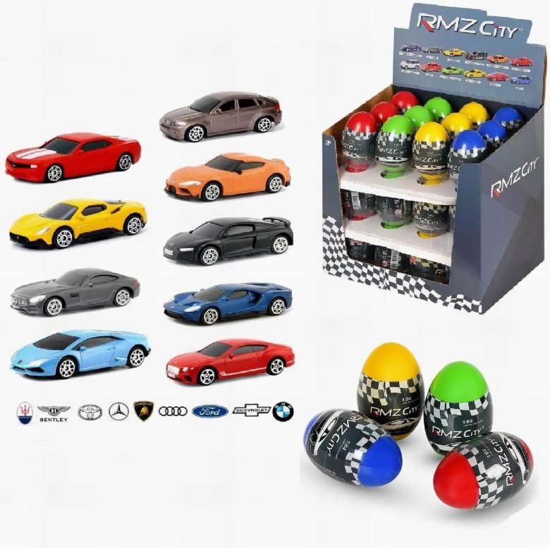 Welly машинки в яйце