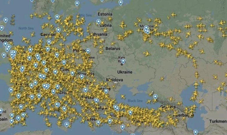 Бесполетная зона над украиной