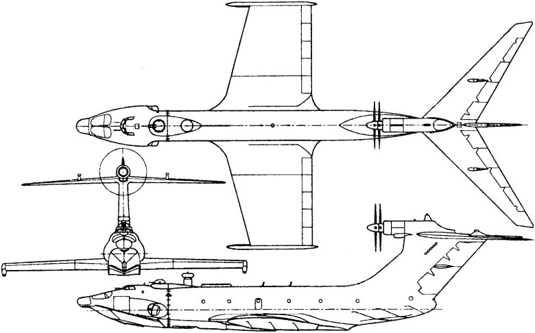 Экраноплан орленок чертежи