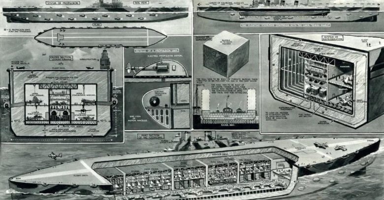 Проект хабаккук авианосец