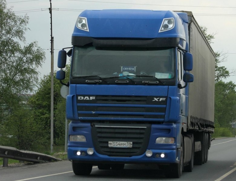Фура daf xf 105