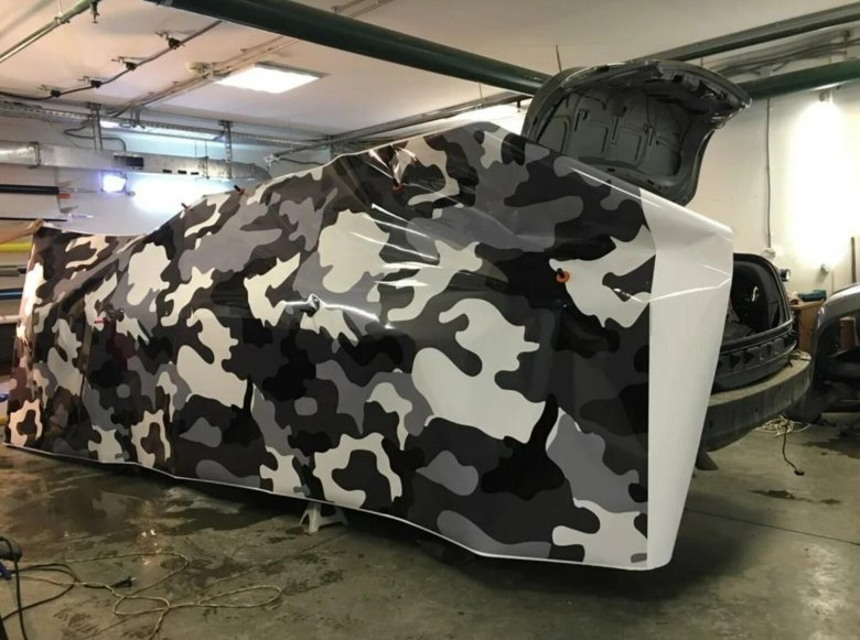 Камуфляж на авто