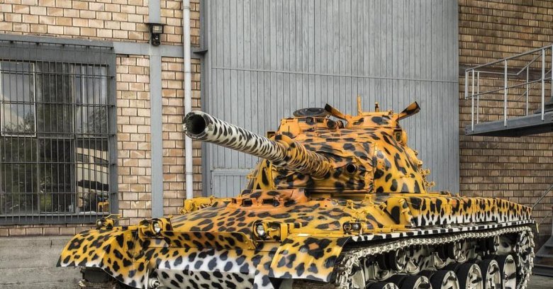 Камуфляж танка