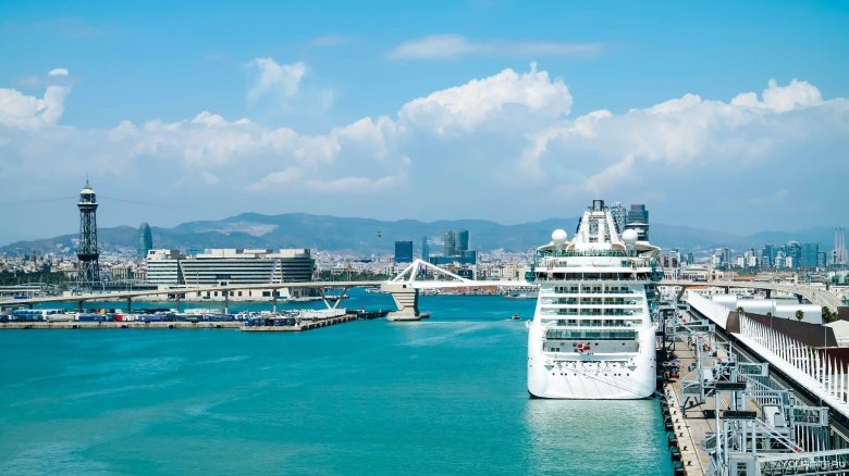 Круизный порт барселоны