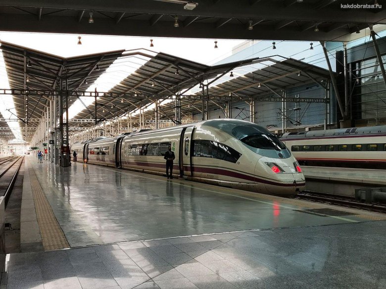 Поезд ave барселона мадрид