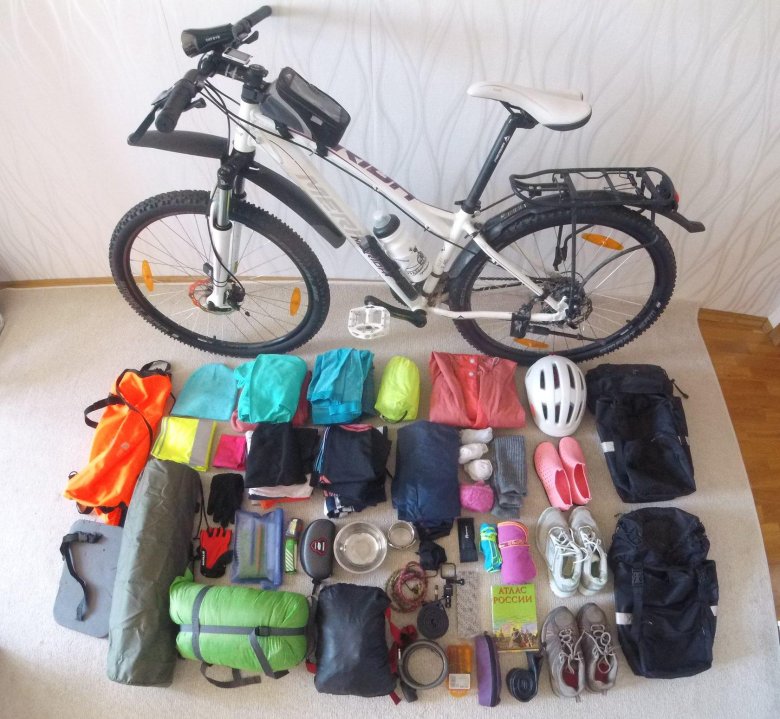 Снаряжение для велосипедного похода