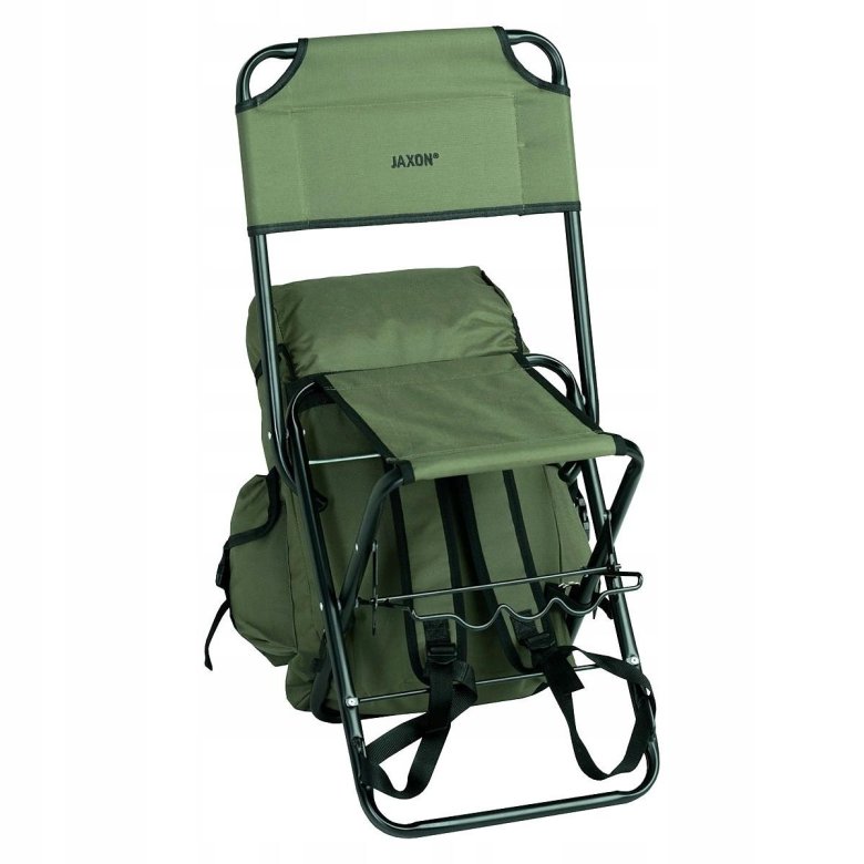 Стул рюкзак со спинкой для рыбалки