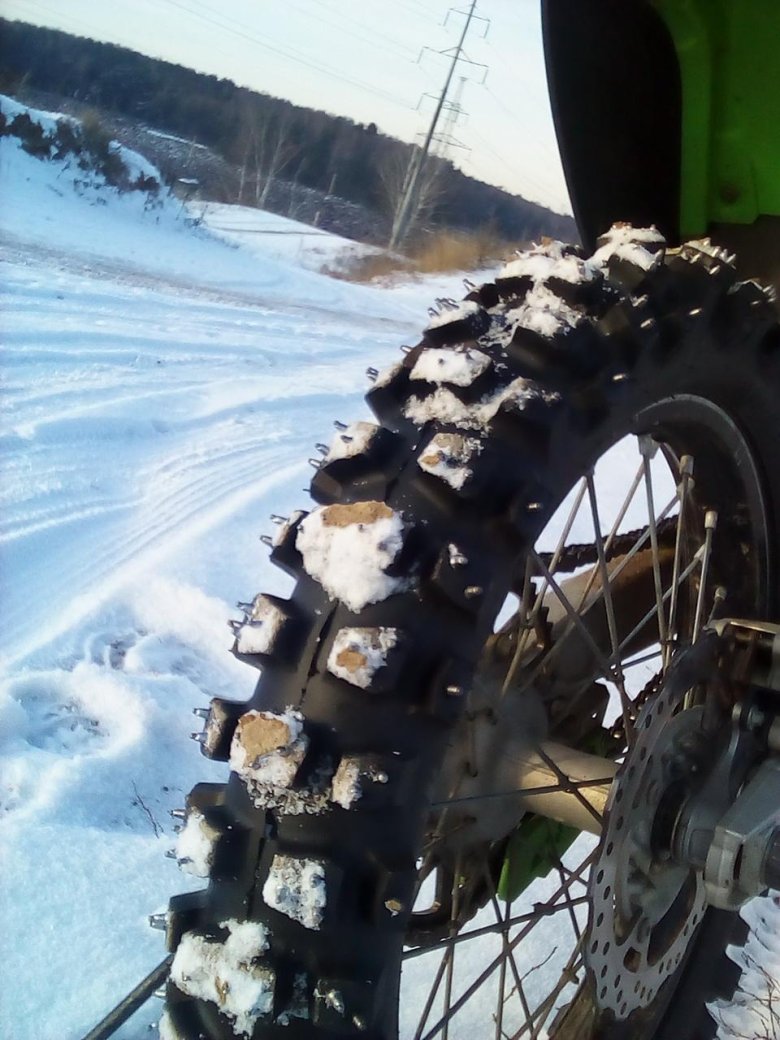 Эндуро зимой