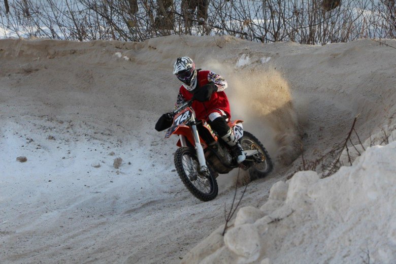 Эндуро зимой