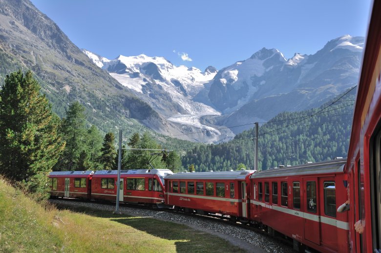 Поезд бернина экспресс