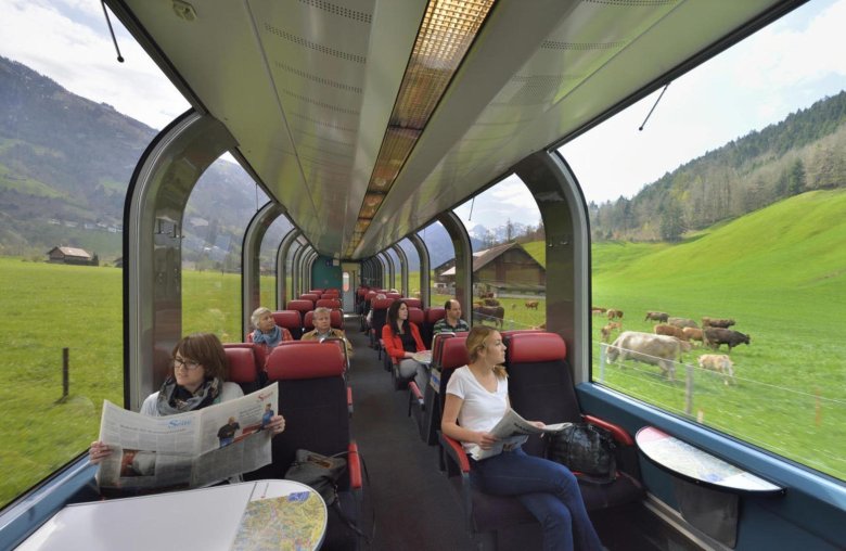 Поезда в швейцарии