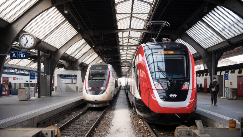 Европейские поезда