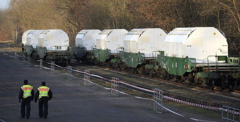 Вагон для перевозки ядерных отходов