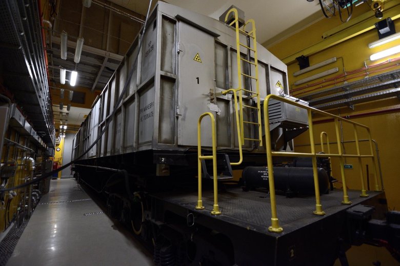 Вагон для перевозки ядерного топлива