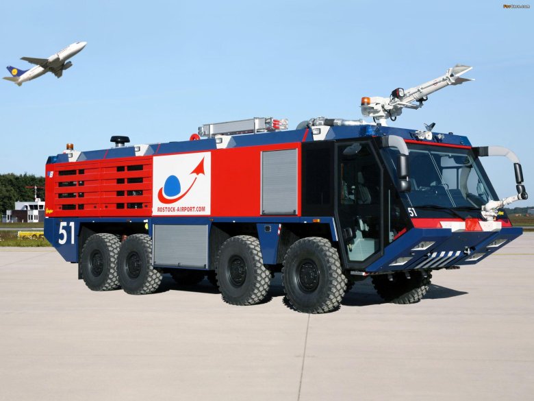 Пожарная машина rosenbauer panther 8x8