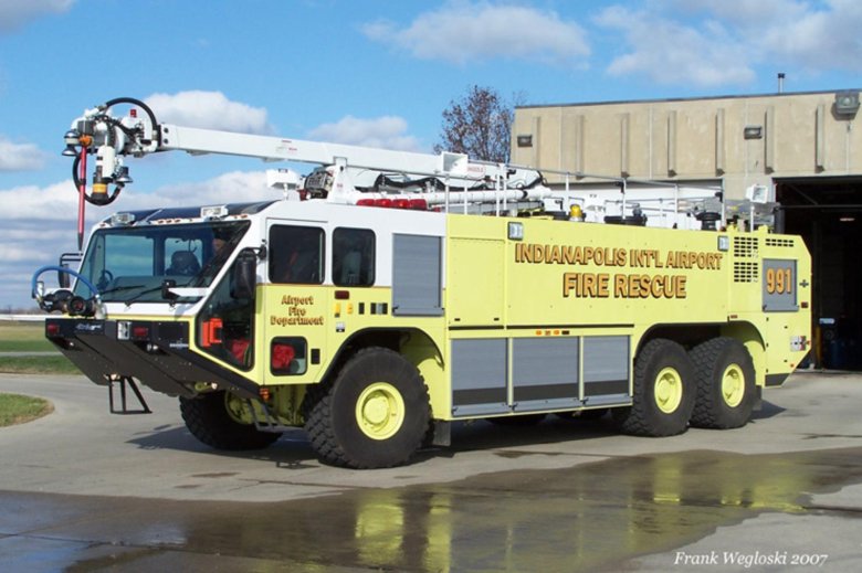 Airport fire truck