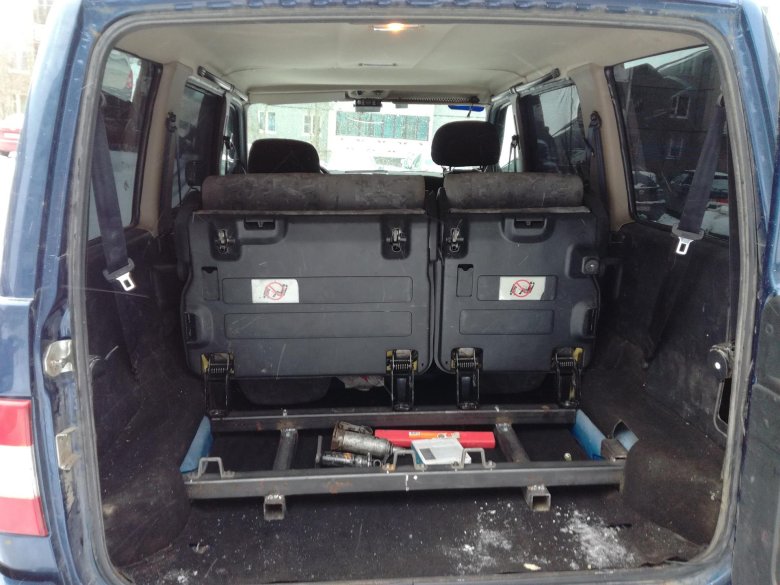 Уаз патриот багажник