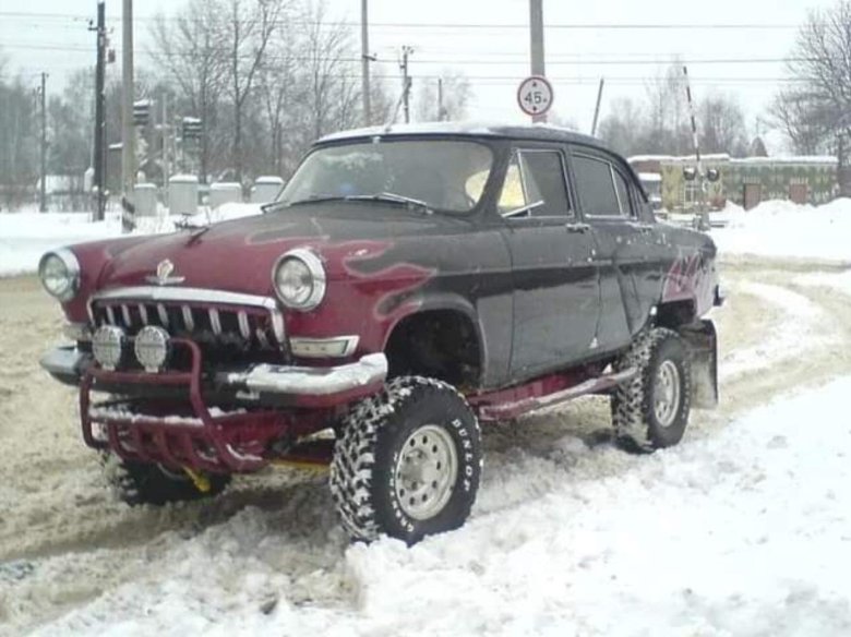 Газ 21 полный привод