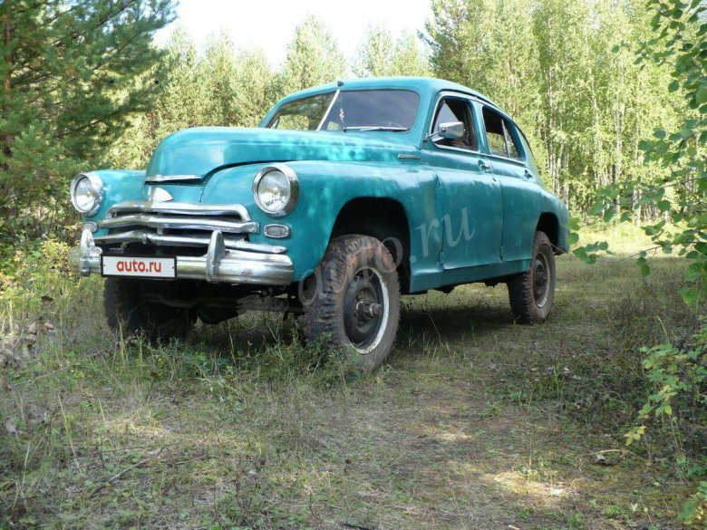 Газ м 72 победа 4 х