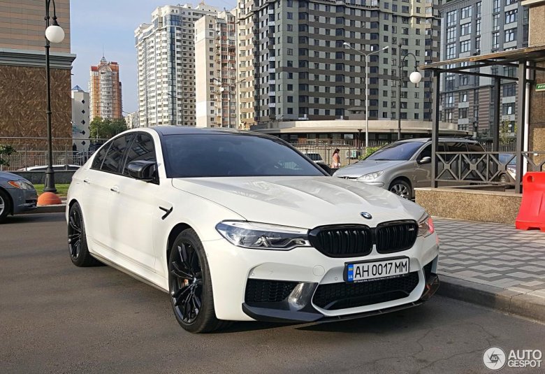 Bmw m5 f90 white