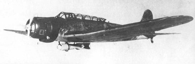 Японский торпедоносец nakajima b5n