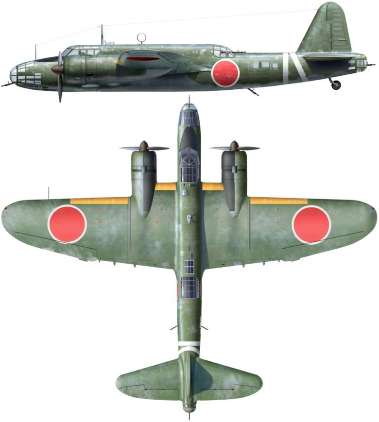 Бомбардировщики японии второй мировой войны