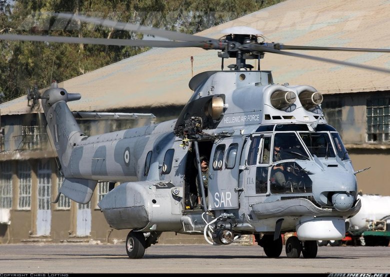 Eurocopter as 332 super puma вертолет