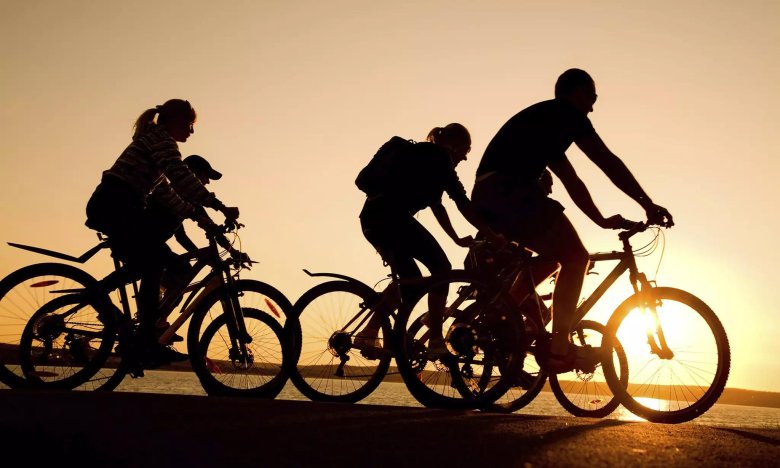Прогулка на велосипедах