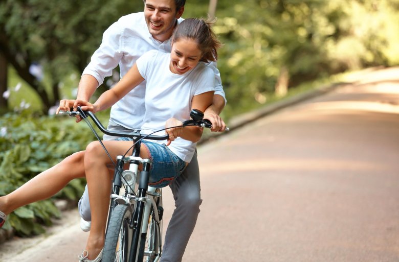 Вдвоем на велосипеде