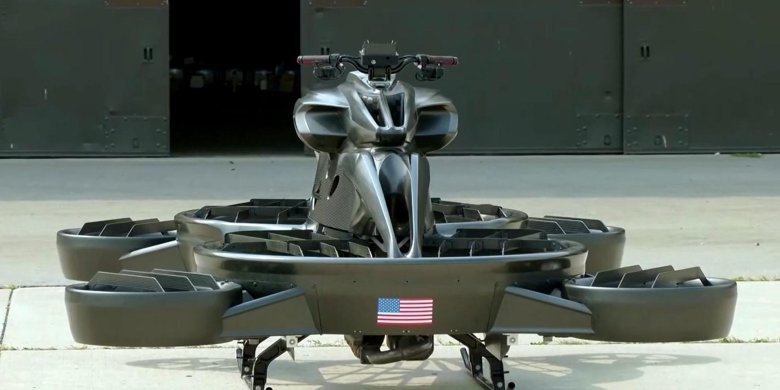 Детройт летающий мотоцикл