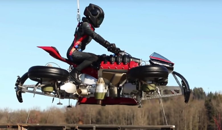 Летающий байк lazareth lmv 496