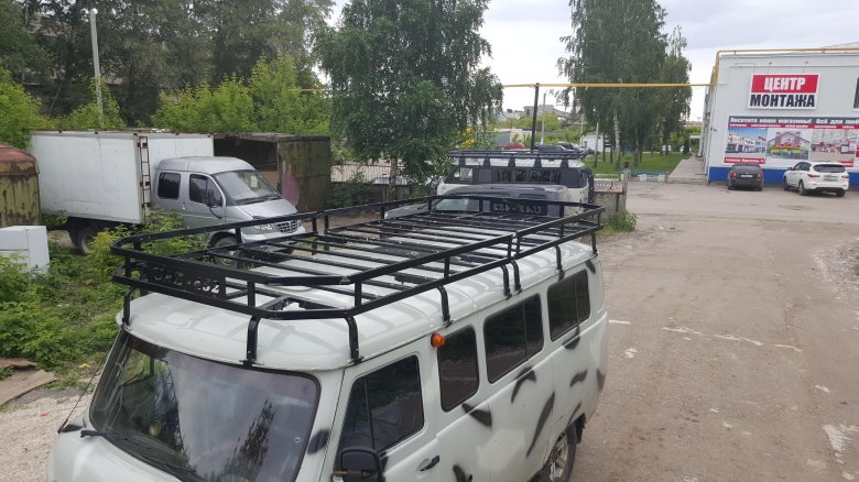 Экспедиционный багажник на уаз буханка