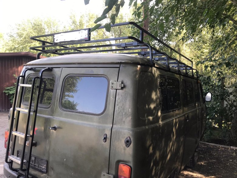 Уаз 2206 багажник на крышу