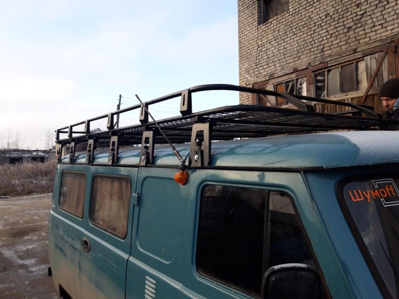 Багажник уаз 452 экспедиция 12 опор