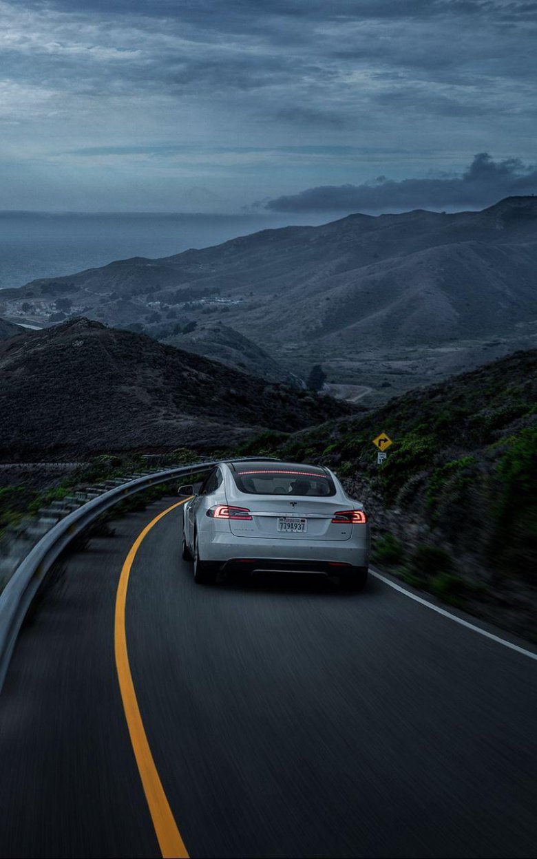 Tesla model s wallpaper iphone