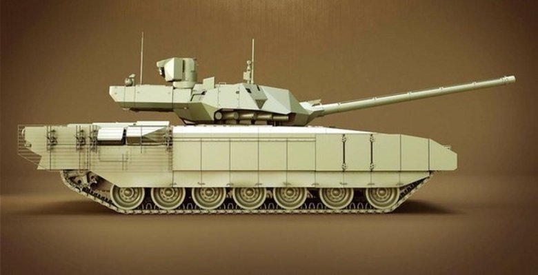 Российский танк т 14 армата