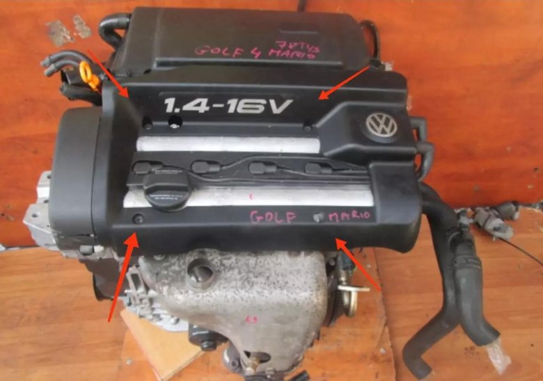 Volkswagen golf 4 1.4 двигатель